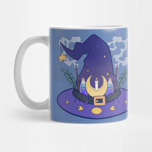 Magical Moon Witch Hat Mug